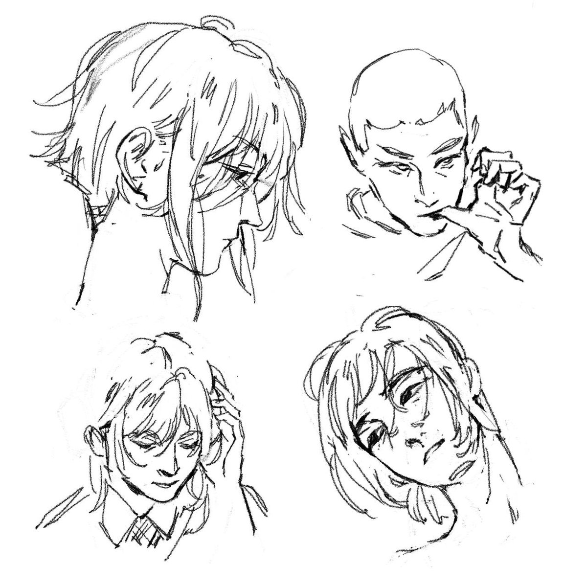 И ещё поскетчила с пинтереста