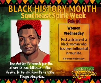 Happy Women Wednesday! 💚💛❤️ Post a picture of a black woman who has been influential in your life! 🥰 #SoutheastHustlers #BHM #WomenWednesday