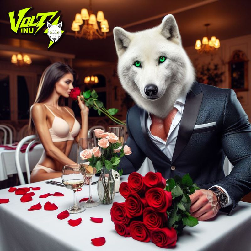 VoltInuOfficial's tweet photo. Happy Valentine's Day 🥳

And remember, roses and the #volt in u, is all you need 🌹⚡️ https://t.co/6KYoAA3hir