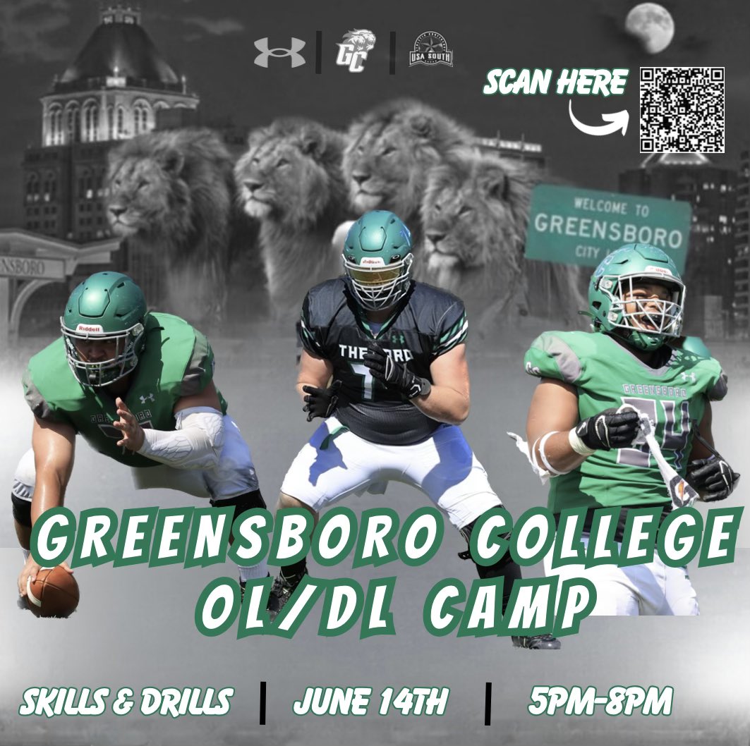 🚨1ST ANNUAL BIG MAN CAMP🚨 LETS GET AFTER IT IN THE TRENCHES‼️ SIGN UP TODAY TO SAVE YOUR SPOT …rocollegefootballcamps.totalcamps.com/shop/product/3… #BringTheJuice x #BuildTheBoro🦁