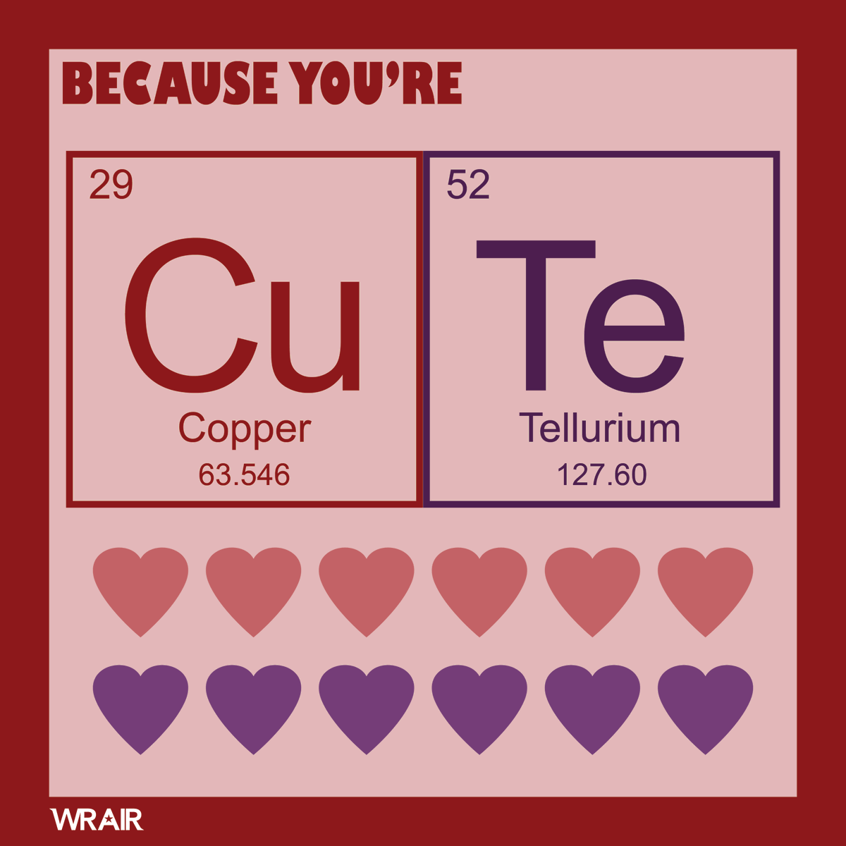 To our researchers and support staff making science happen every day, Happy Valentine's Day. <3