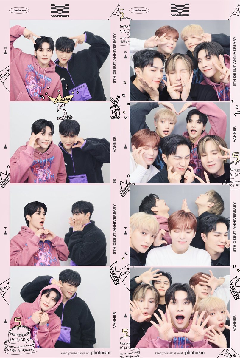 [#태환]

Happy 5th anniversary!🎉
VANNER🤍VVS 
한 명도 빠짐없이 행복하기!

오늘 하루도 고마워🐾❣️

#VANNER #배너 #TAEHWAN
