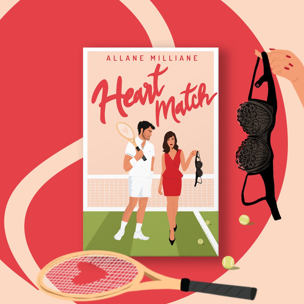 💟 Cover Reveal! 💟 'Heart Match' the new novel by Allane Milliane, out April 24th 🎾

💌 Celebrity Romance
💌 Sports Romance
💌 Meet Cute
💌 Strong Female Lead
💌 He Falls First

#lovenotespr #allanemilliane #coverreveal #romance #romancebooks #celebrityromance #sportsromance