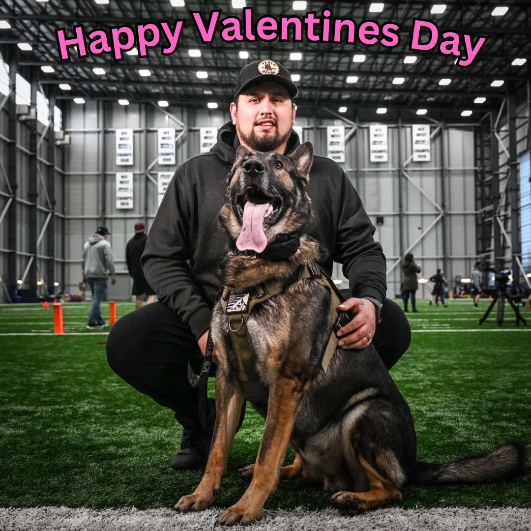 Tyler and K9 Arlo tweet media