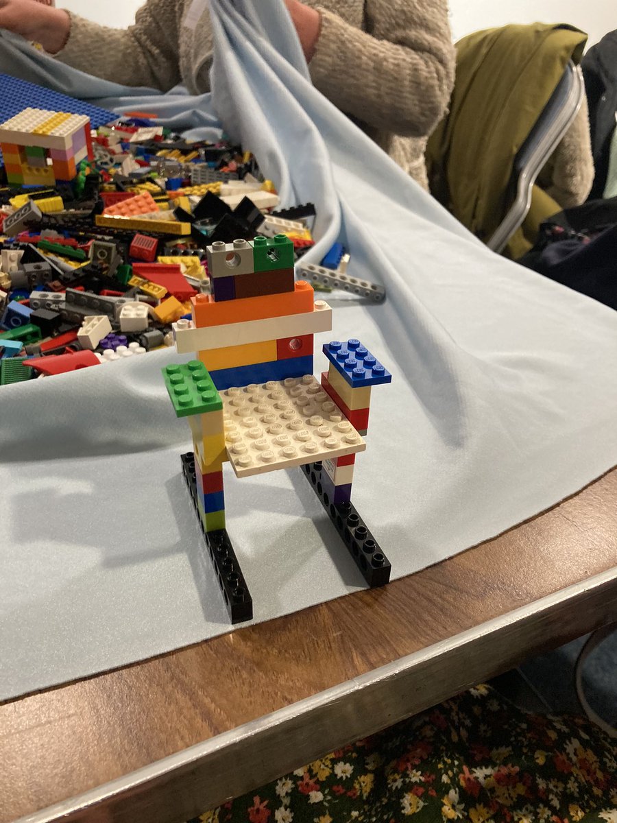 RuthBoreham's tweet photo. We’ve also heard about amazing @Bookbug_SBT work in Highlands as well as experienced ‘build a story’ session (hear a story, build something with lego that’s from the story or wld help one of the characters) &amp; learnt some new songs/rhymes. Such an amazing #SharingBookbug event! https://t.co/vLBZAUwIhn