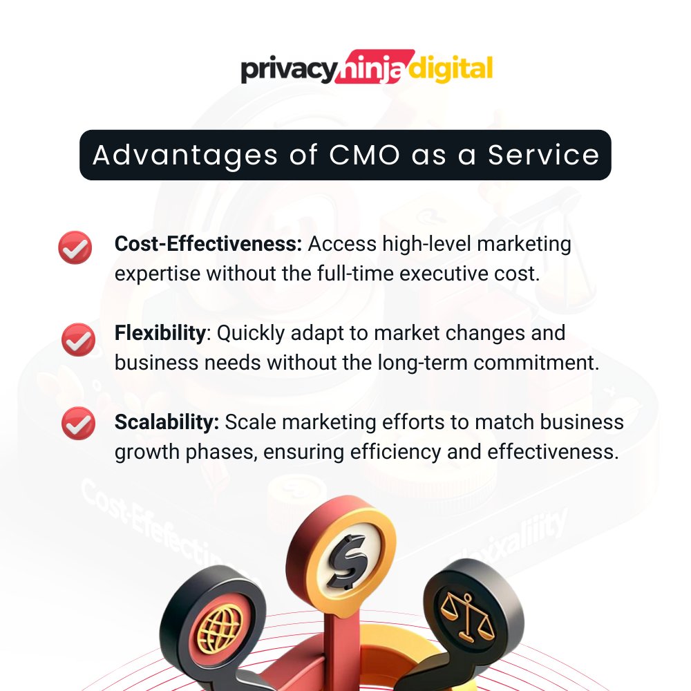 NtJustMarketing's tweet photo. 🚀 Elevate your marketing game with #CMOasAService! 

At #PrivacyNinjaDigital, we're more than a digital marketing agency; we're your pathway to strategic growth and vibrant customer engagement. 

👉 https://t.co/0vJX6JiWoq

#CMOaaS #DigitalMarketing #MarketingTips #GrowthHacking https://t.co/nzKa9kiP3Y