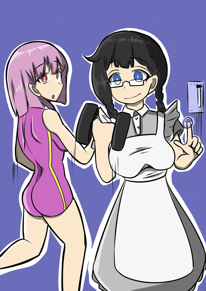 temojuvrd's tweet photo. Jibiri the Maid | 掉落中的照相机 #pixiv https://t.co/2pETa4Rgtd 

Simple strength growing story of a superheroine and a maid. https://t.co/YdI0mu8hkU