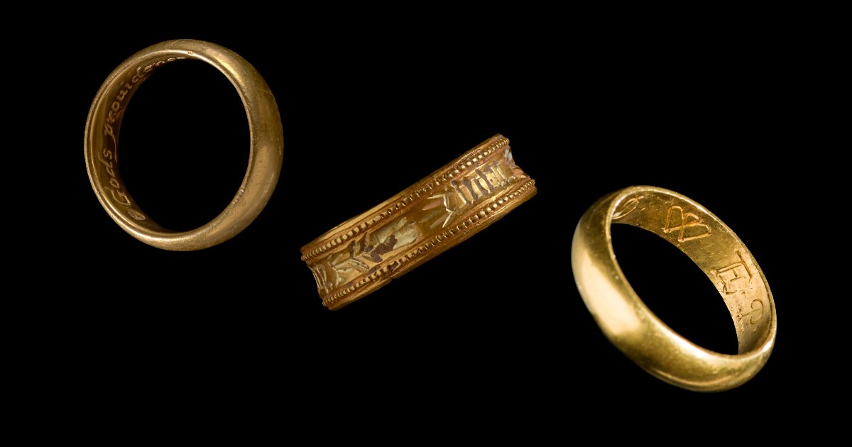 AmgueddfaCymru's tweet photo. 🩷Secret Messages of Love🩷

To celebrate Valentine’s Day let’s take a closer look at some of the rings recently declared treasure in Wales
👉 https://t.co/Lr5HOWwpiv https://t.co/ktYvFaQfgr