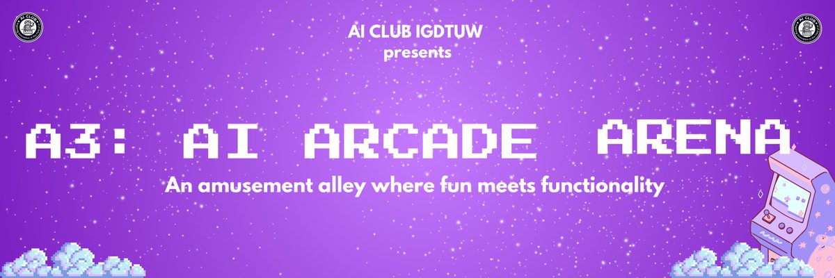 aiclubigdtuw's tweet photo. Unleash your inner joystick Jedi and level up with AI CLUB IGDTUW for "A3: AI Arcade Arena: An amusement alley where fun meets functionality", we promise an adventure like no other! 🎮✨ https://t.co/JV9kki8Y4H