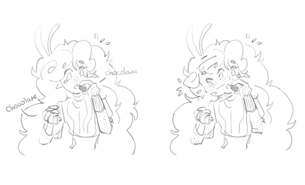 Hades_sPride's tweet photo. Little joke with chocolate for Valentine's day...
...but she didn't appreciate it.

#DnDcharacter #dnd #oc #digitalart #comics #ValentinesDay https://t.co/ywStXYSkzd