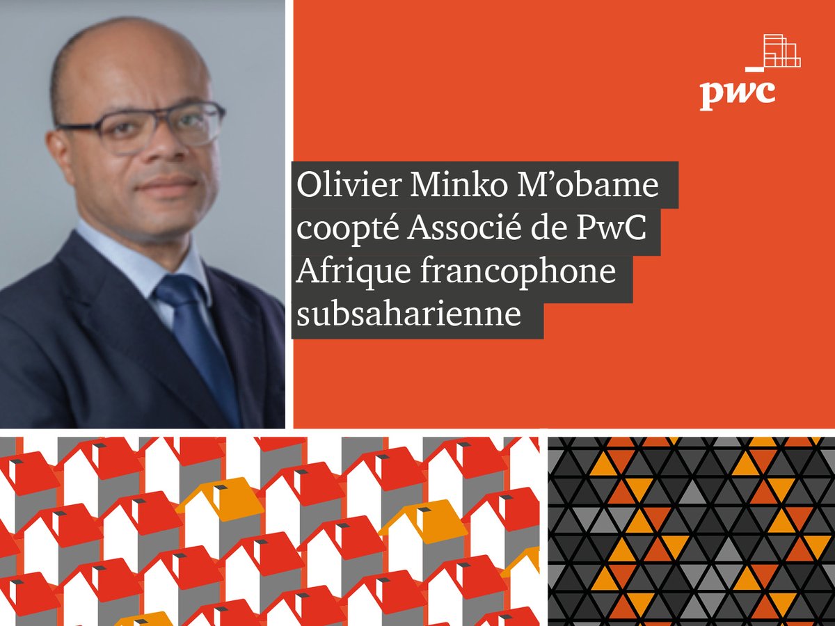PwcAFSS's tweet photo. @PwC Afrique Francophone Subsaharienne renforce son activité Tax &amp; Legal au Gabon avec la cooptation d'un nouvel Associé @Olivier Minko M'obame. 
#PwC_AFSS
#Tax_and_legal
#Capital_humain
#Afrique
#Conseil_juridique_et_fiscal
#Gabon https://t.co/iOuXP1tPn1