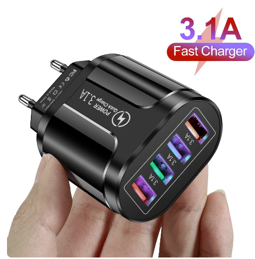 abdul_alim82746's tweet image. 4 Ports USB 3.1A QC 3.0 Fast Travel Charger Wall Charge Charging Adapter For iPhone 13 12 Samsung Xiaomi Mobile Socket
👉alim7731.blogspot.com/2024/02/fast-t…
#TravelCharger #ChargingAdapter