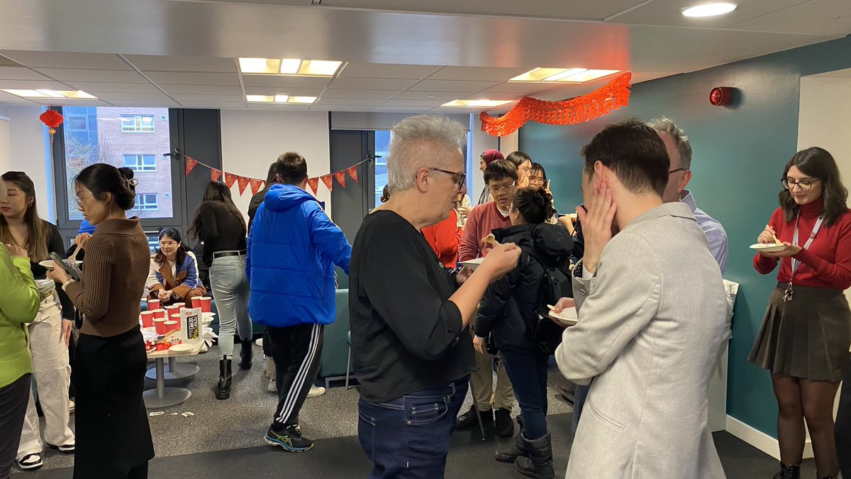 Chinese New Year celebrations in @LAEL_LU. Calligraphy and a fantastic feast!