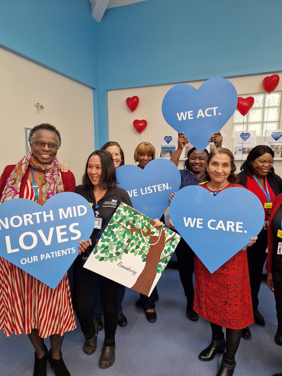 Loving the way @NorthMidNHS shows love for our patients. No better day than Valentine's to showcase some simple and impactful initiatives by our staff, in response to feedback from our patients and carers. #teamnorthmid is committed to listen, act and care.