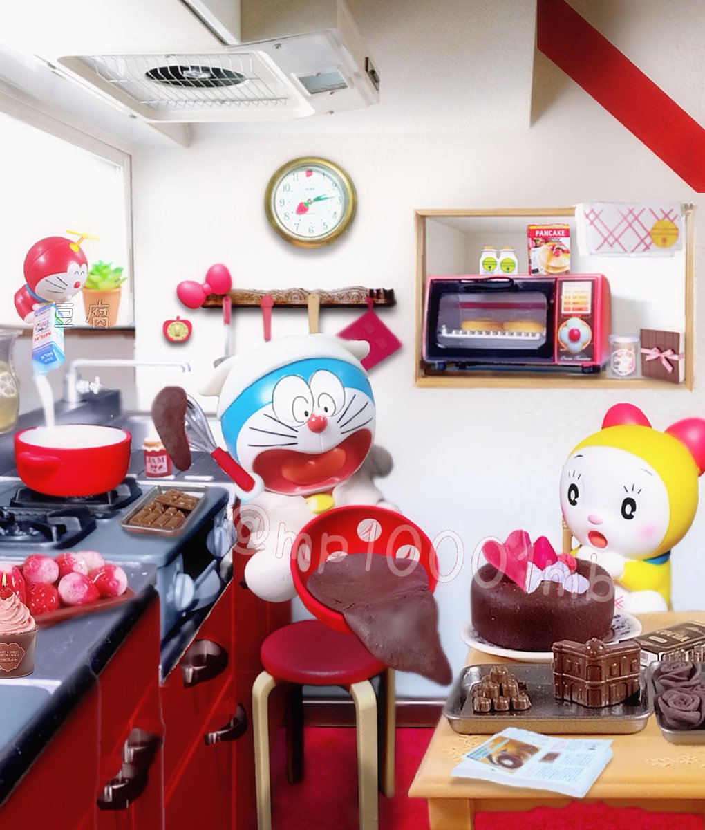 mp10001mb's tweet image. #おもちゃ撮影会
テーマ「ヴァレンタイン2」
#ドラえもん