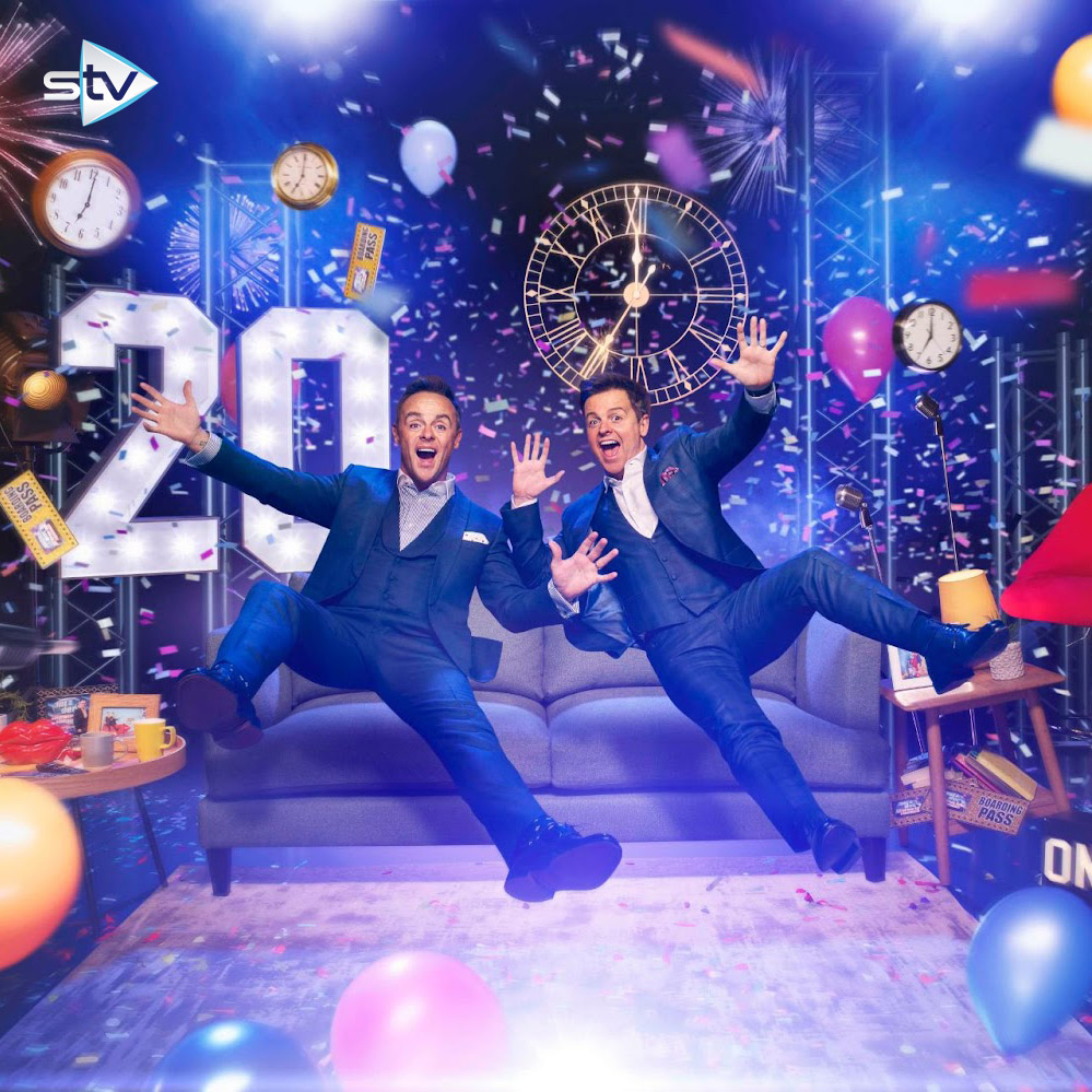 WeAreSTV's tweet photo. 🤩 The boys are back! @antanddec's #SaturdayNightTakeaway returns to your screens at 7pm on the 24th of February! https://t.co/F55YmKTm6y