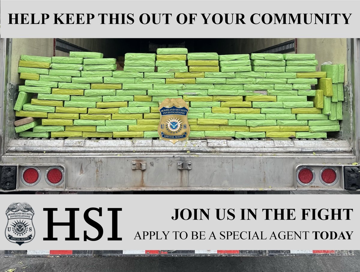 #ApplyNow #HSI Special Agent Application portal closes TODAY. #ApplyNow #NowHiring #Careers usajobs.gov/job/775855300