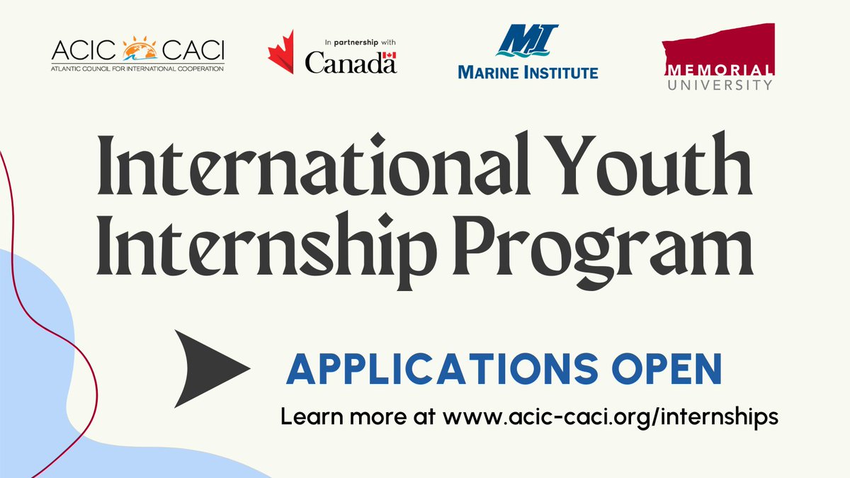 Applications are now OPEN for our International Youth Internship Program (IYIP)! 🎉 IYIP offers youth internship placements in the Caribbean, the Asia-Pacific, Central America, and Africa through our partner organizations. To learn more, visit acic-caci.org/internships