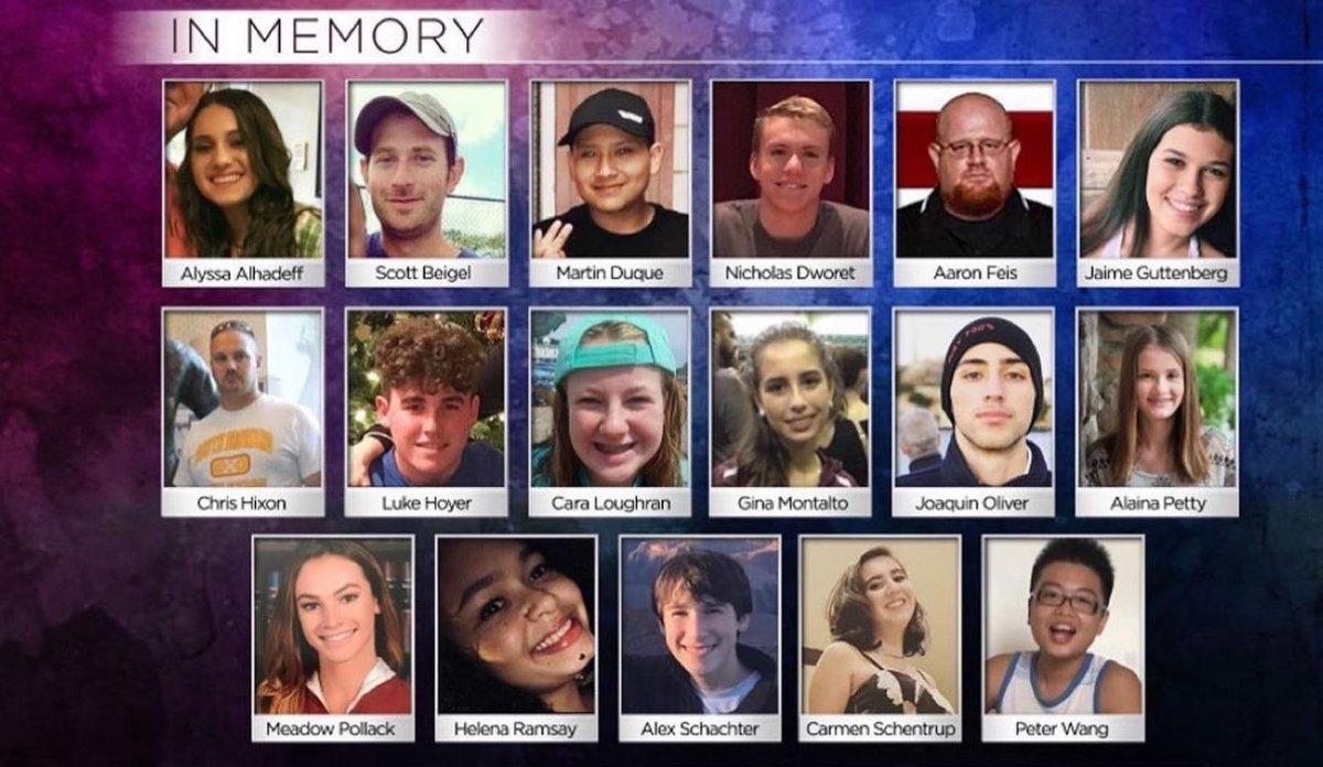 Today marks the 6th year anniversary of the MSD shooting that took place in Parkland, Florida. 

Today is a day of love but it’s also to remember those who lost their lives in the hands of someone else.

#ParklandStrong