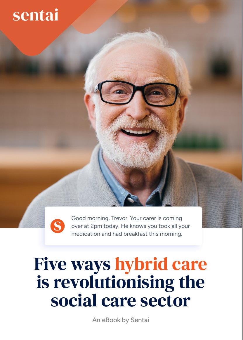 Did you catch our ebook on "Five Ways Digital Care is Revolutionising the Social Care Sector"? 

Gain insights into transformative strategies that can help reshape your health and #socialcare offerings. 

Download the ebook now 👉 sentai.ai/ebook/

#Sentai #DigitalCare