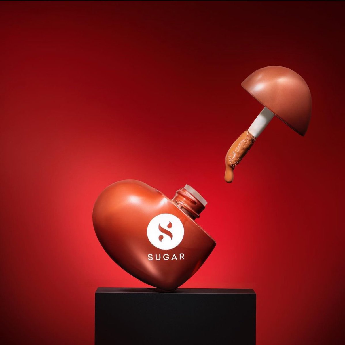 Probably the only kind of heart-break she definitely wouldn’t mind today 😁

<a href="/trySUGAR/">SUGAR Cosmetics</a>