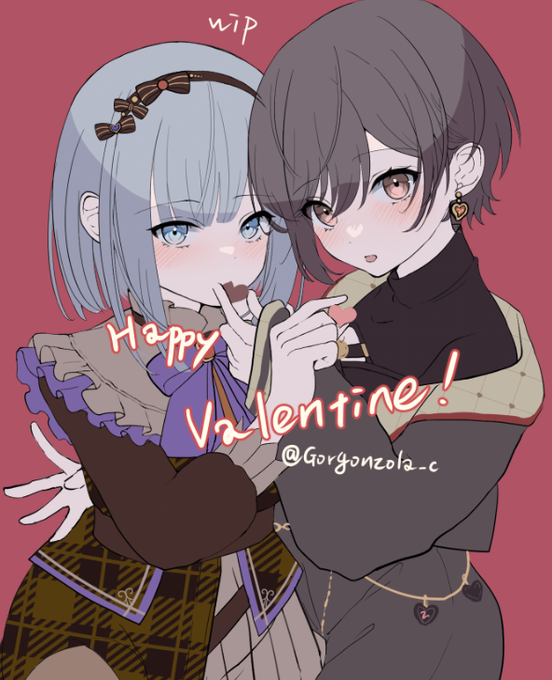 「happy valentine」 illustration images(Latest｜RT&Fav:50)