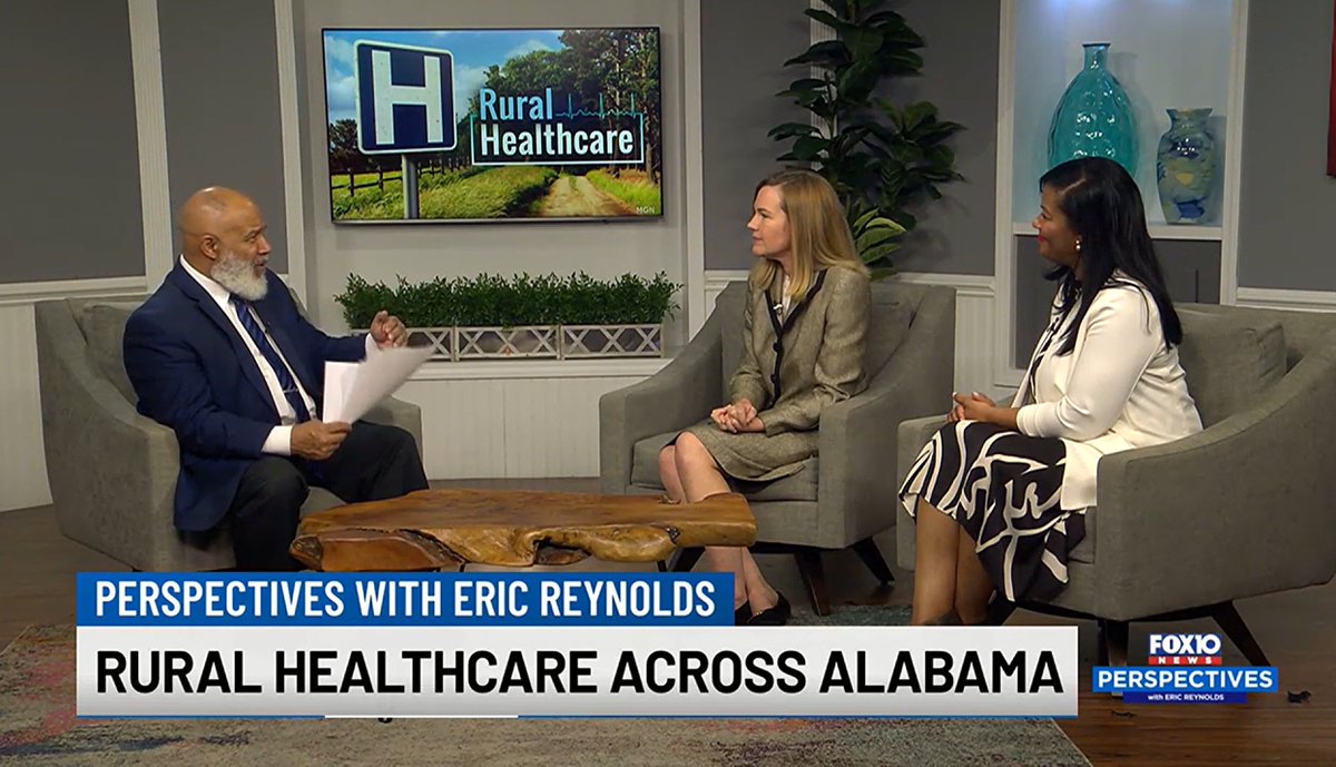 In an interview on Fox 10 News Perspectives with Eric Reynolds, Dr. Emily Bentley and Dr. Shanda Scott discussed the challenges of healthcare in rural Alabama and how the College of Nursing is working to address these challenges. #SouthAlabamaNursing

fox10tv.com/2024/02/03/per…