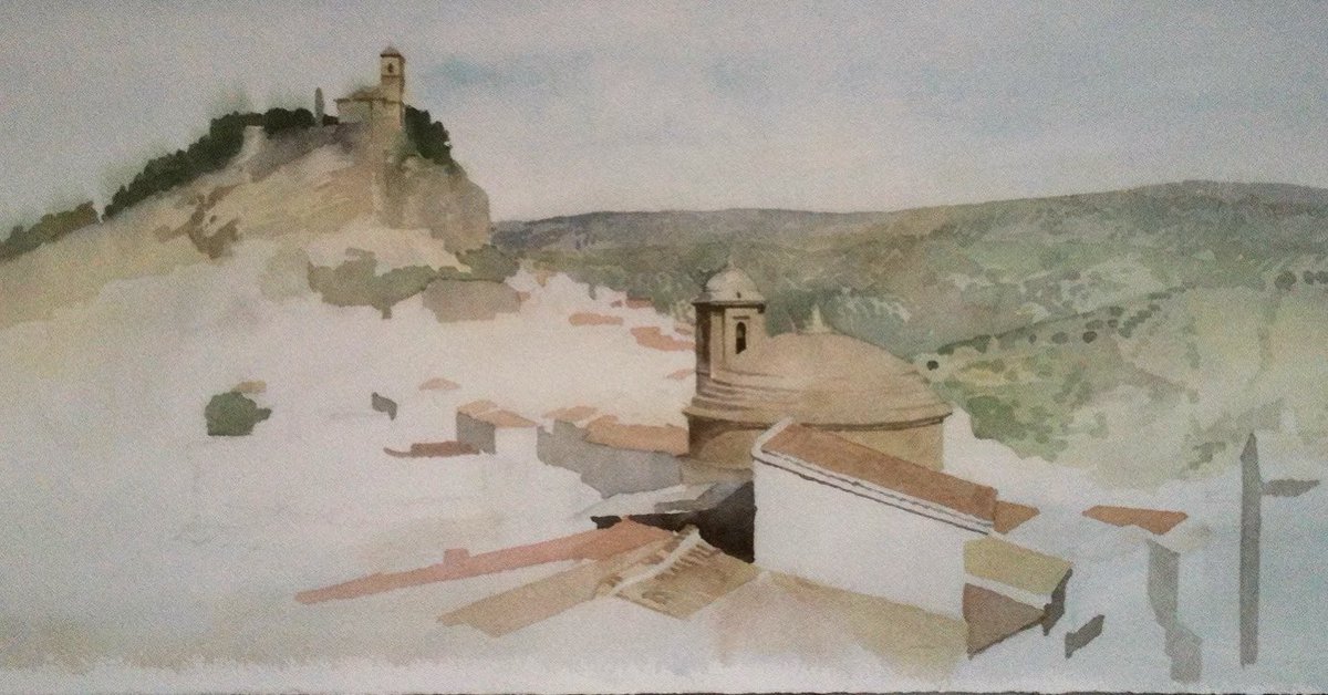 “Spanish castle”
70×35cm watercolor 

#watercolor #watercolorlandscape #landscapepainting #shminckewatercolor #水彩画　#西房浩二　#西房浩二の水彩画　#koujinishifusa #kojinishifusa