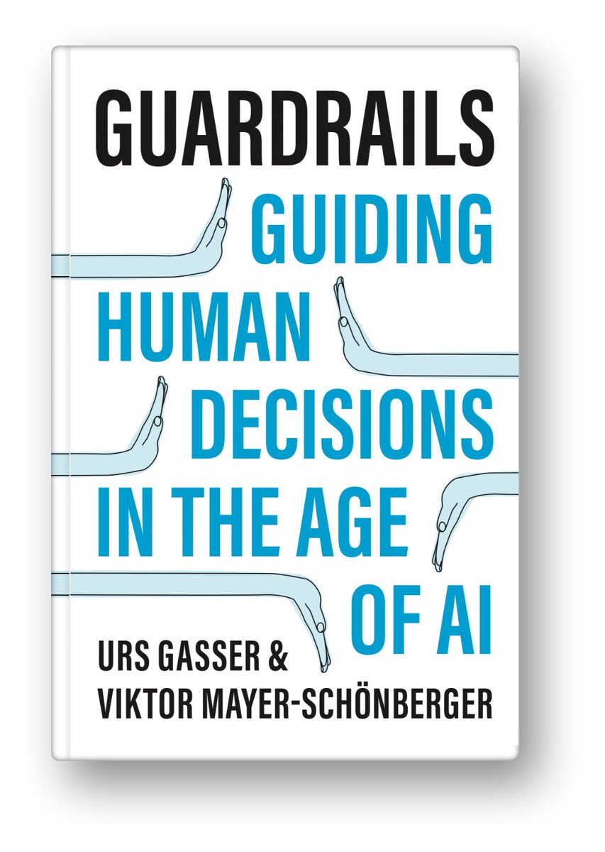 New book Alert: Guardrails. With Viktor Mayer-Schönberger. How does society shape individual actions in times of uncertainty? What are principles for good decision governance? Lern more:  guardrails.design