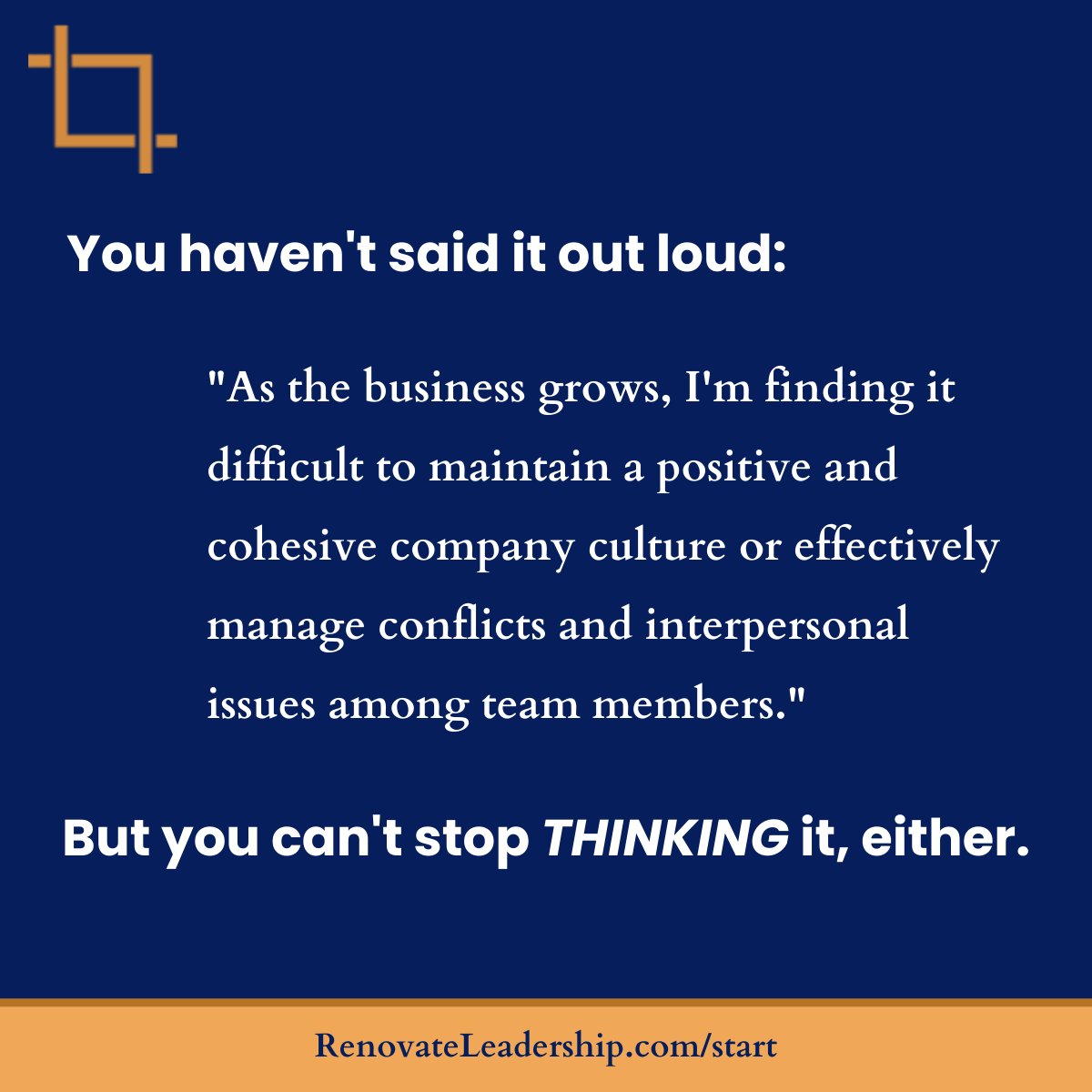 Struggling to maintain company culture? 🌟 Discover how to foster a positive environment and effectively manage team conflicts. Build a thriving culture! #PositiveWorkCulture #RenovateLeadership #SystemAndSoul