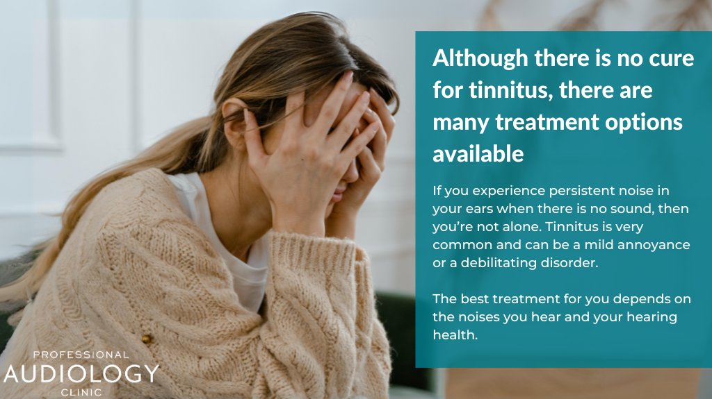 When developing a treatment plan for tinnitus, it is important for an audiologist to understand the cause of your symptoms.

Visit Professional Audiology to talk to an audiologist about the best tinnitus treatments for you: bit.ly/3yxHwO5