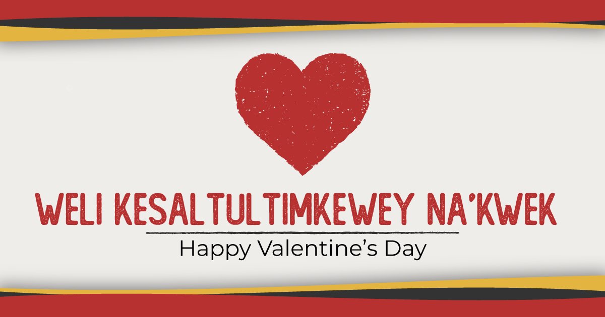 From the heart of Lennox Island, we're sending love your way this Valentine's Day! 🌹

May your day be as beautiful and unique as a quill on a birchbark. ✨