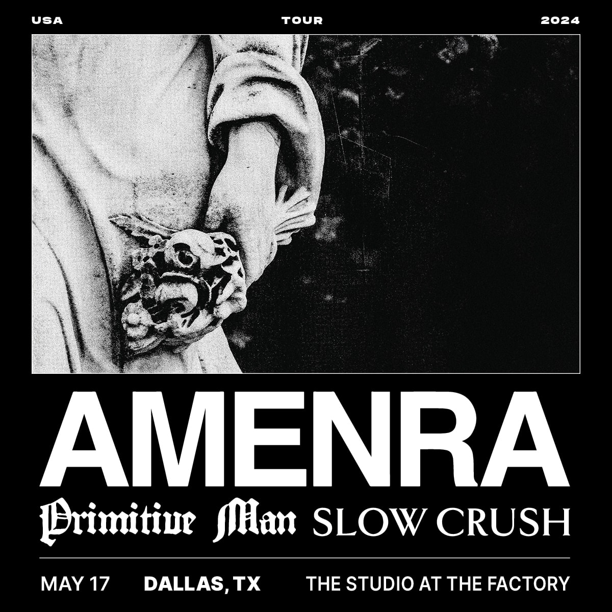 The Studio at the Factory (@studioatfactory) on Twitter photo JUST ANNOUNCED: Amenra <a href="/amenra_official/">AMENRA (official)</a> is coming to DALLAS <a href="/studioatfactory/">The Studio at the Factory</a> on May 17! Tickets on sale FRIDAY at 10AM! JUST ANNOUNCED: Amenra <a href="/amenra_official/">AMENRA (official)</a> is coming to DALLAS <a href="/studioatfactory/">The Studio at the Factory</a> on May 17! Tickets on sale FRIDAY at 10AM!