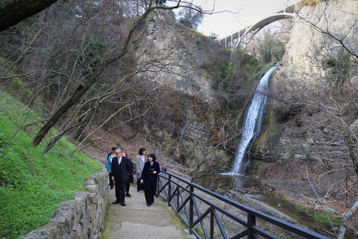 #News ⛩️🤝The #Japanese ambassador's #visit to the National #Botanical #Garden #Tbilisi #botanicalgarden