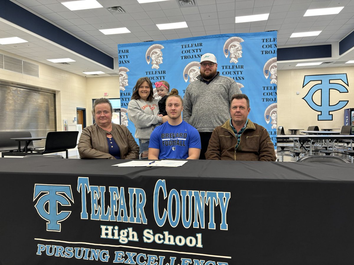Congratulations to <a href="/samuelgrimes05/">Samuel Grimes</a> for signing with Brevard College today!!!