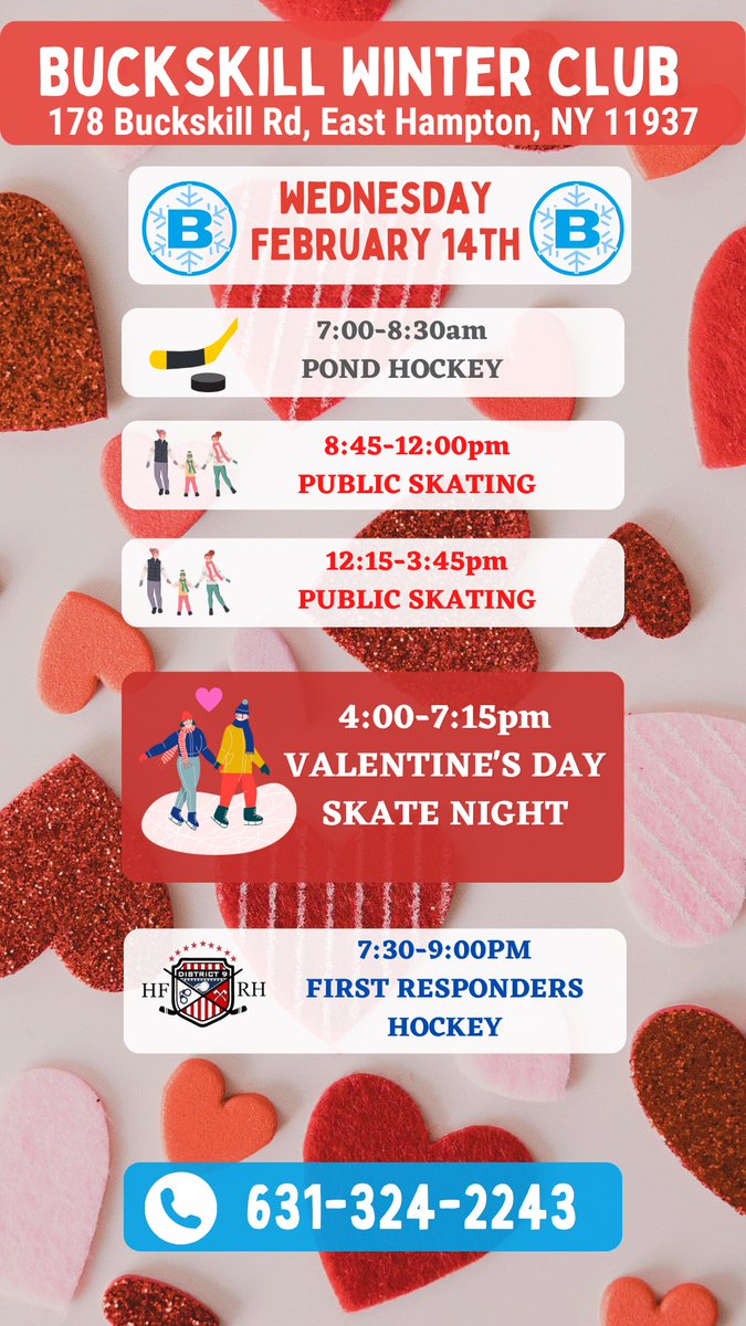Valentine’s Day Skate Night ⛸️♥️