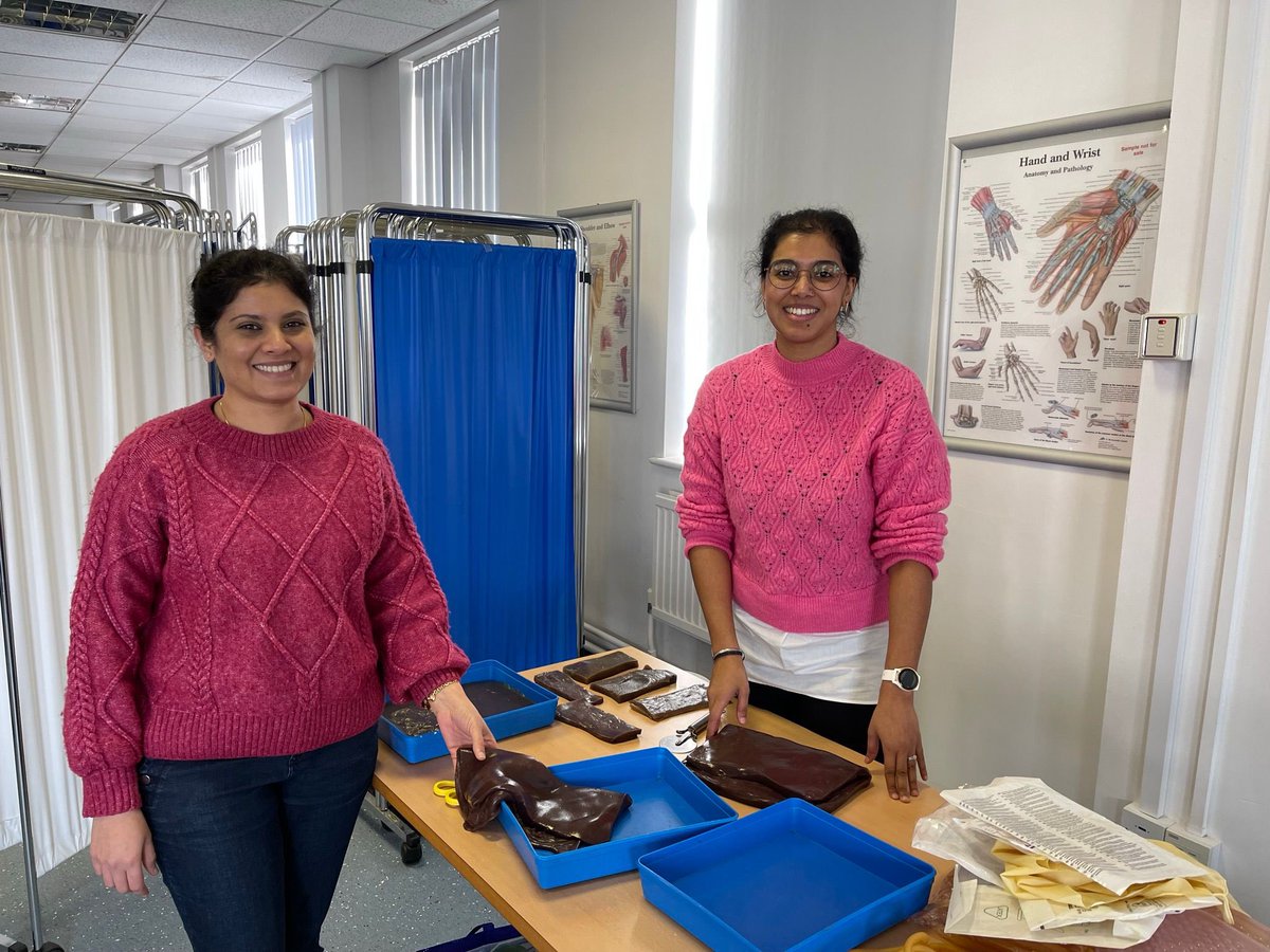 ADAMgelglobal's tweet photo. The ADAMgel group would like to welcome its two newest recruits!
@DrRashpalG and Dr Priya came to CMEC @UHSussex to learn how to make fascia illiaca blocks with Dr Johann Willers 
For the “and here’s one I made earlier” - come join us at OSEM 2024!
@osem_conference 
@drsalwamalik https://t.co/BCxOanoEim