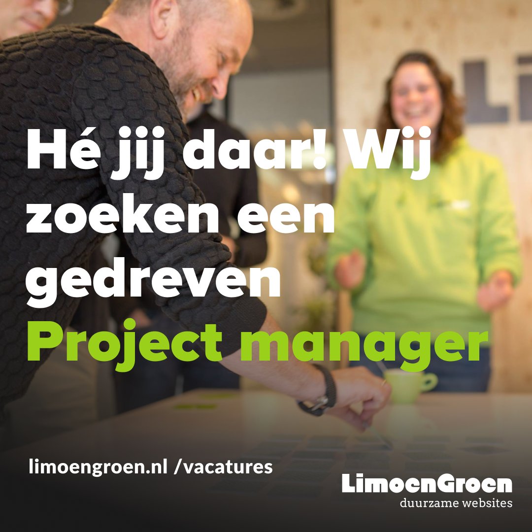 ronderdigital's tweet photo. Vacature alert👇🏼

Ben jij de project manager, die we zoeken? Als ervaren project manager krijg je de kans om jouw leiderschap en expertise in te zetten om innovatieve oplossingen te leveren voor onze klanten.

Check dan de vacature op: https://t.co/MGLMuuzqgd https://t.co/Ivb1QruvW9