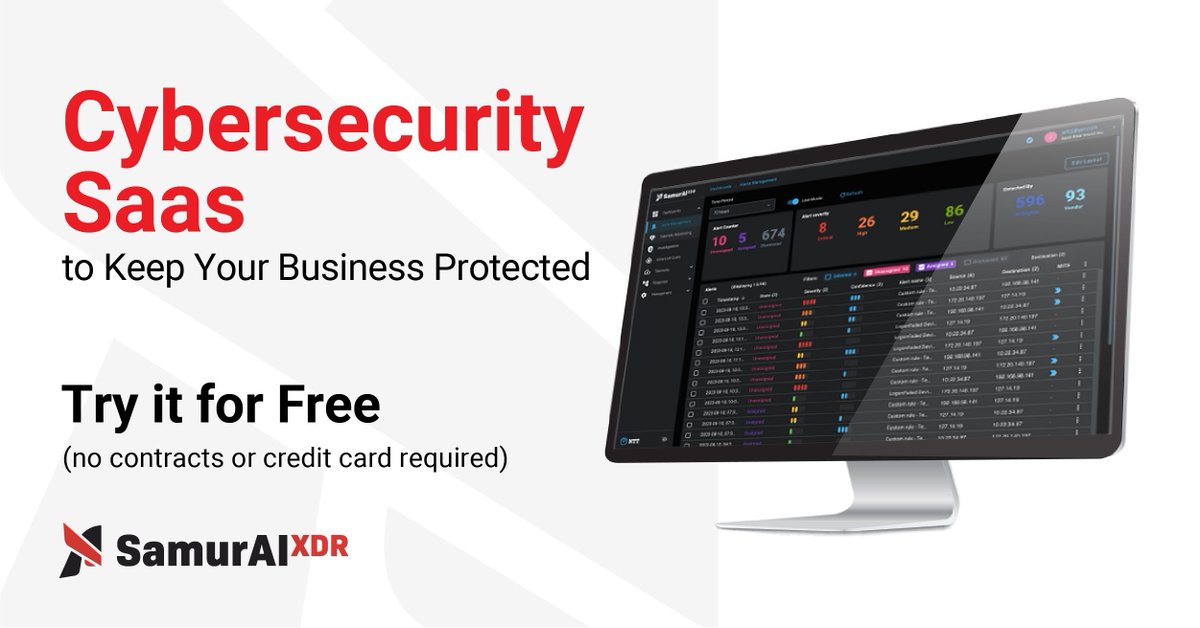 Enhance your small to medium-sized business's digital security with strong passwords, multi-factor authentication, and a no-cost trial of XDR for comprehensive protection today. buff.ly/3vcLOMq 

#smb #smallbusinessowner #smbsecurity #securityanalyst #ProtectYourBusiness