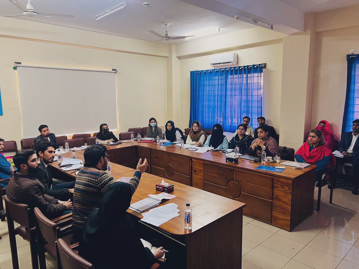 A Qualitative Research Workshop for the POTENTIAL field team was conducted in KMU. The team was trained to conduct Interviews and enhance transcription skills, qualitative analysis approaches, coding, and inter-coder reliability. #CapacityBuilding #ResearchSkills