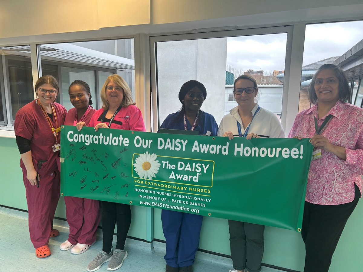 HUH P.E.T (@huhpet1) on Twitter photo Congratulations to our amazing DAISY Maternity award winner for November 2023 Tayo Olufowobi from Delivery Suite!βοΈβοΈβοΈπππ <a href="/mcmanusb/">Breeda Mc Manus</a> <a href="/linden_latham/">Sarah Latham</a> <a href="/LassmanVarda/">Varda Lassman</a> <a href="/gbmidwife/">Gitty</a> <a href="/NHSHomerton/">HHFT</a> <a href="/huhmaternity/">Homerton Maternity</a> <a href="/DAISY4Nurses/">DAISY Foundation</a> <a href="/happeningathom/">HealthyHomerton π</a> #midwifery #recognition Congratulations to our amazing DAISY Maternity award winner for November 2023 Tayo Olufowobi from Delivery Suite!βοΈβοΈβοΈπππ <a href="/mcmanusb/">Breeda Mc Manus</a> <a href="/linden_latham/">Sarah Latham</a> <a href="/LassmanVarda/">Varda Lassman</a> <a href="/gbmidwife/">Gitty</a> <a href="/NHSHomerton/">HHFT</a> <a href="/huhmaternity/">Homerton Maternity</a> <a href="/DAISY4Nurses/">DAISY Foundation</a> <a href="/happeningathom/">HealthyHomerton π</a> #midwifery #recognition