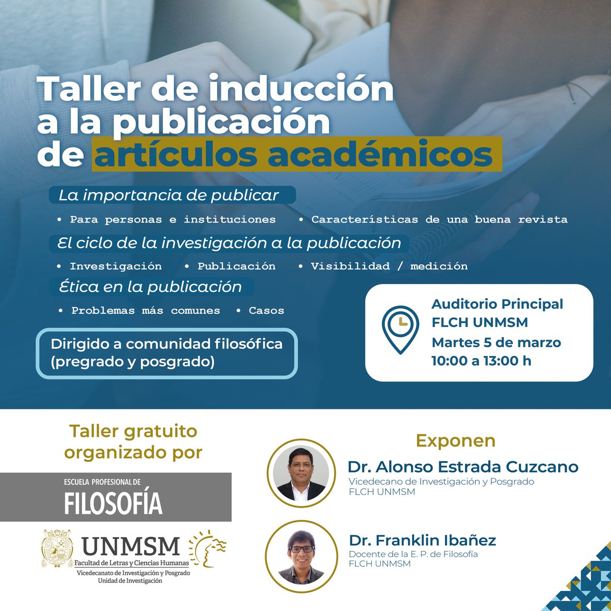 Posgrado de la Facultad de Letras - UNMSM tweet media