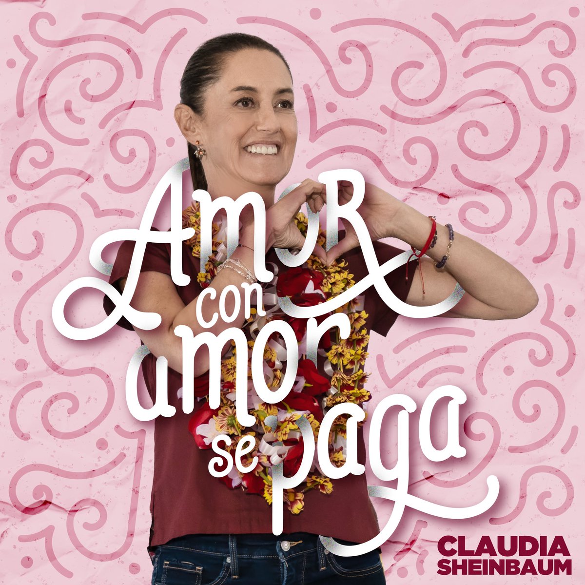 Claudiashein's tweet image. No podemos pensar en la igualdad, en la fraternidad o en el bienestar, si no pensamos en los que menos tienen. En este Día del Amor y la Amistad, nos mueve construir con base en el amor una sociedad justa y fraterna.