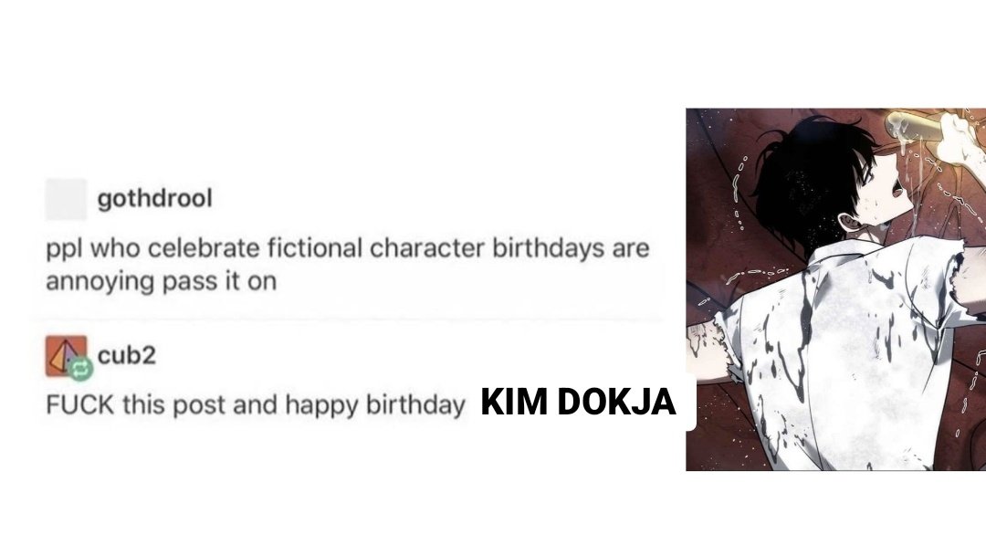 cvnide's tweet photo. HAPPY BIRTHDAY KIM DOKJA https://t.co/I9spXMYBC8