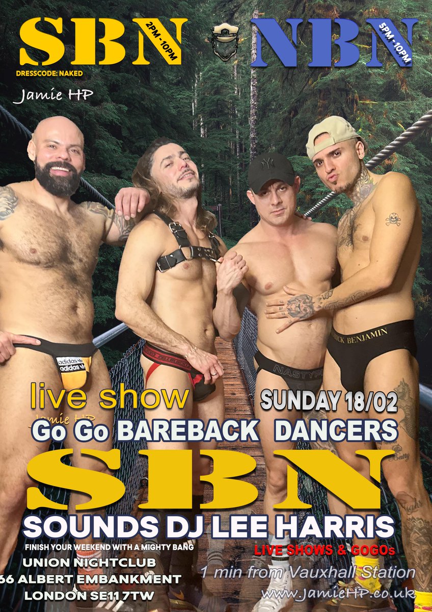 Lovebirds, this Valentine's Day Weekend, strip off and join the SBN party! Experience a romantic extravaganza with Arthur Inkk, Korar Darver, DJ Lee Harris, and the scorching Bareback Dancers! Let's sparkle!
<a href="/leeharrisdj/">Lee Harris</a>  <a href="/Arthurinkxx/">Arthur InkXX</a>  <a href="/KorarDarver/">Korar</a>