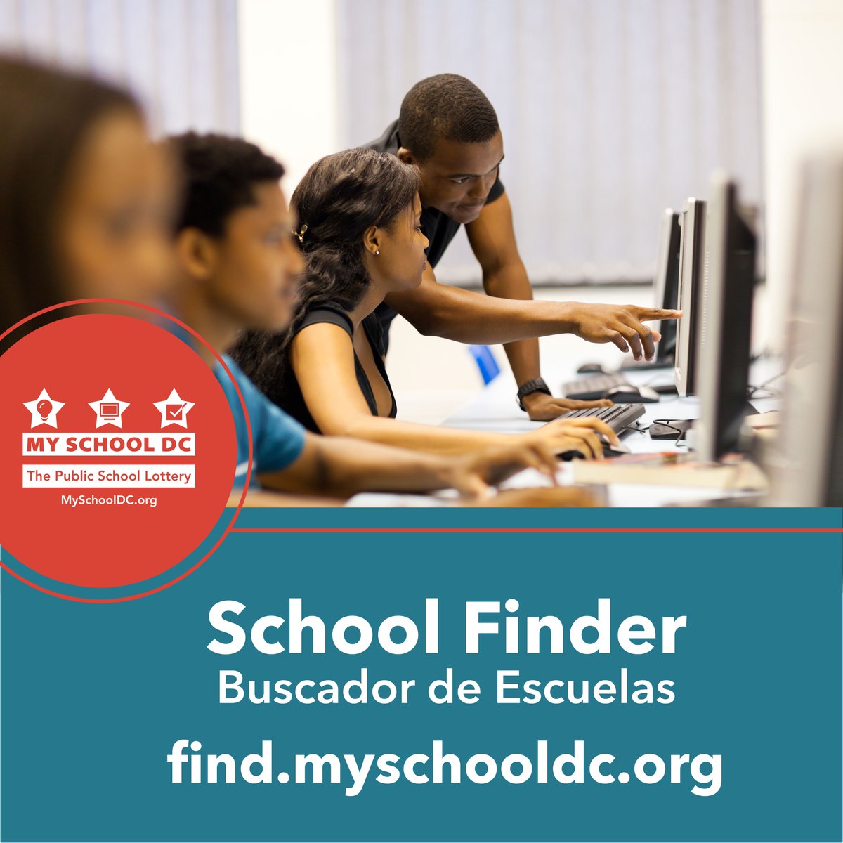 MySchoolDC's tweet photo. Is your student entering PK3 – Grade 8 for the 2024 - 2025 school year? Lottery applications are due March 1. Start your school search with our School Finder tool.
https://t.co/d4uAlUeTBS https://t.co/pK5tJmoA1V