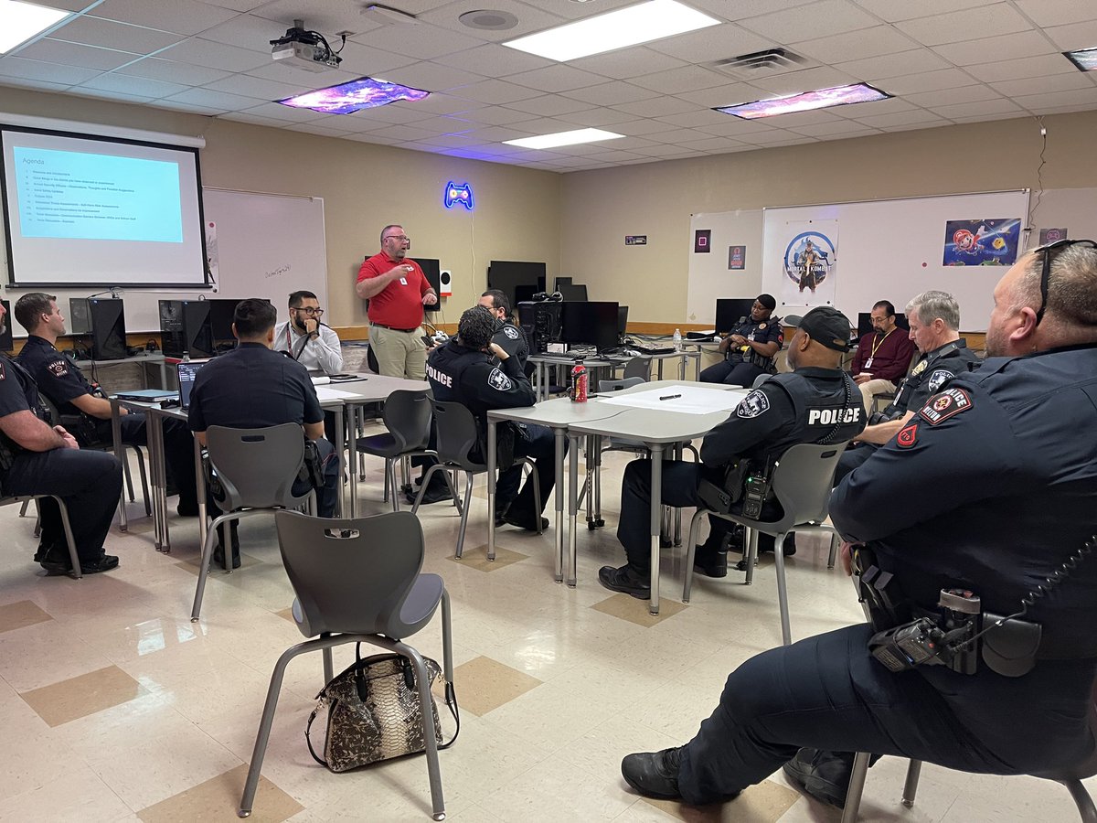 The partnerships that we have with our police departments is unmatched! Collaborating and discussing strategies for ensuring a safe learning environment. #continousimprovement #beltonpolicedepartment #templepolicedepartment #teamworkmakesthedreamwork #SafetyFirst #collaboration