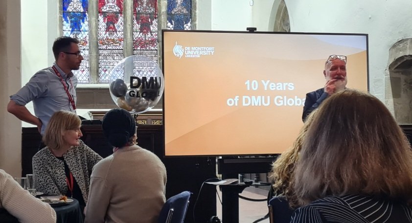 #DMUGlobal 10 years old. And what a great success @DMUglobal @dmuleicester