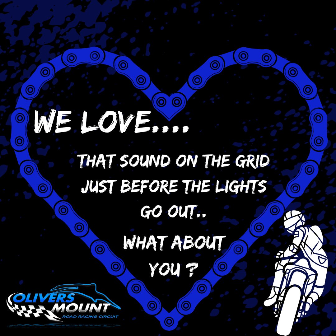 💌❤️As it's the day of all things mushy we want to know what you LOVE about Oliver's Mount!! Share the love and comment below.. #spreadthelove #sharewhatyoulove #roadracing #oliversmount #scarborough #2024 #racingseason #valentines