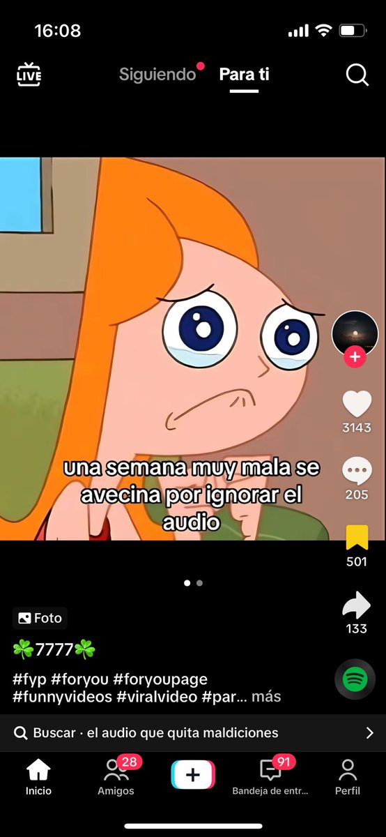 hasta el culo de estos tiktoks